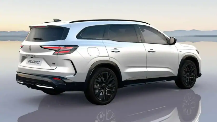 Renting Empresas Renault EspaceE-Tech Full Hybrid Esp. Alpine Blanco Nacarado, Gris Baltico