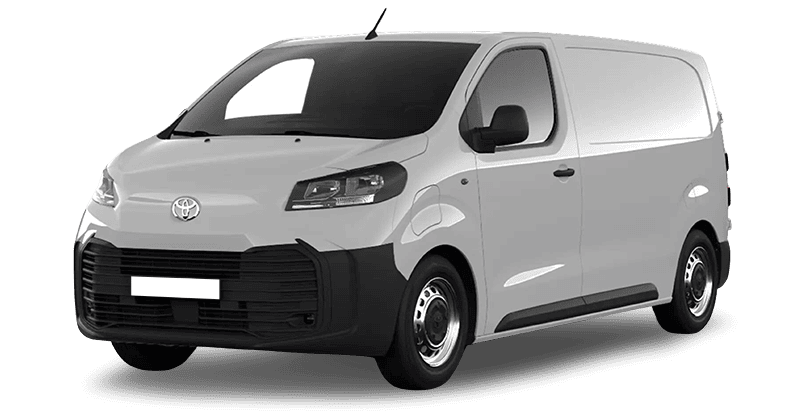 Renting Empresas Toyota ProaceVAN EV L1 GX PLUS 75 kWh Blanco Polar
