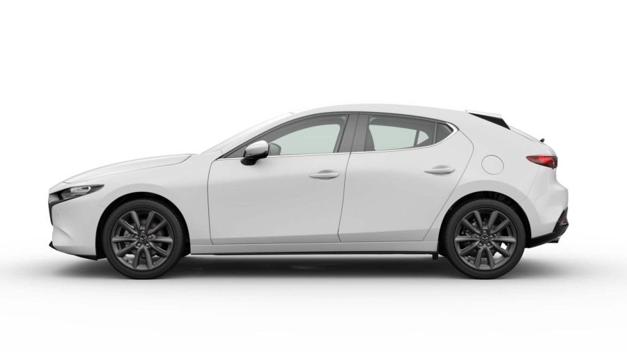Renting Empresas Mazda 32.5L e-SYACTIV G MHEV 6AT CENTRE-LINE Artic White, Soul Red Crystal