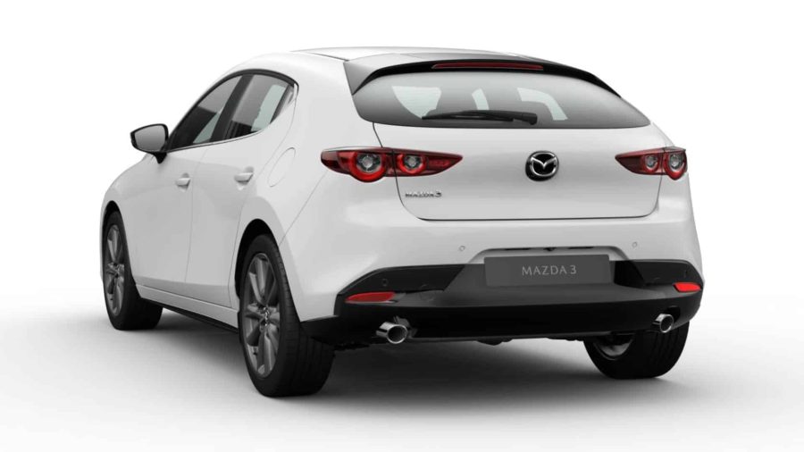 Renting Empresas Mazda 32.5L e-SYACTIV G MHEV 6AT CENTRE-LINE Artic White, Soul Red Crystal