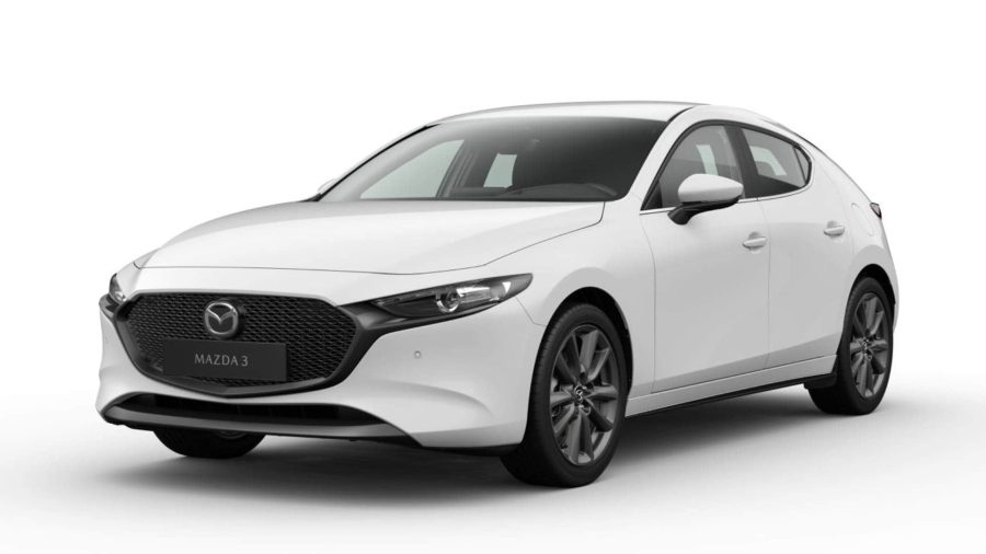 Renting Empresas Mazda 32.5L e-SYACTIV G MHEV 6AT CENTRE-LINE Artic White, Soul Red Crystal