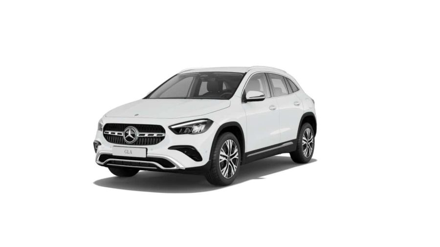 Renting Empresas Mercedes Benz GLA200d Blanco Polar, Plata High-tech, Negro Cosmos