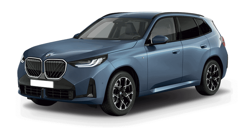Renting Empresas BMW X3-20d xDrive M Sport Arctic Race Blue, Black Sapphire