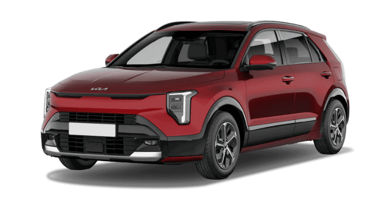 Renting Empresas Kia NiroHEV Drive Runway Red, Clear White, Steel Gray, Interstellar Grey, Black