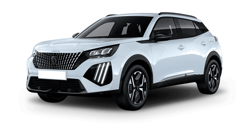 Renting Empresas Peugeot 2008-Hybrid Allure 110 eDCS6 Blanco Okenite