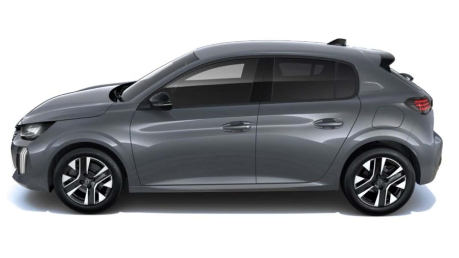 Renting Empresas Peugeot 208Allure Gasolina 100 S&S 6 Vel. Man Gris Selenium