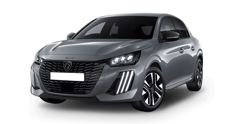 Renting Empresas Peugeot 208Allure Gasolina 100 S&S 6 Vel. Man Gris Selenium