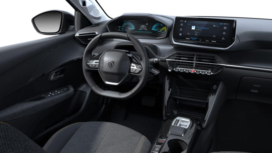 Renting Empresas Peugeot e208Style Blanco Okenite