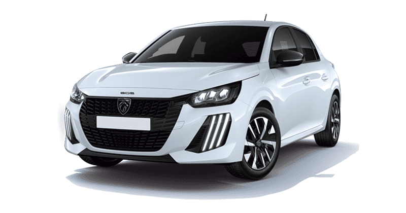 Renting Empresas Peugeot e208Style Blanco Okenite