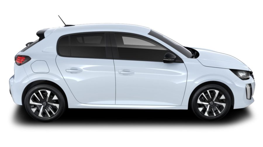 Renting Empresas Peugeot e208Style Blanco Okenite