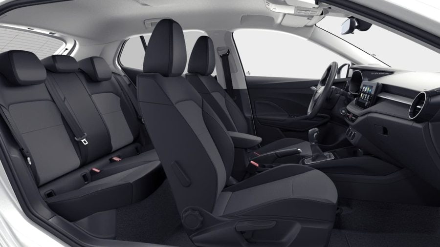 Renting Empresas Skoda Fabia1.0 TSI DSG Selection Blanco Luna, Gris Graphite