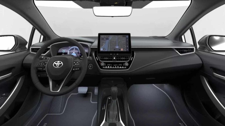 Renting Empresas Toyota CorollaHybrid 140 e-CVT 5P Active Negro Azabache