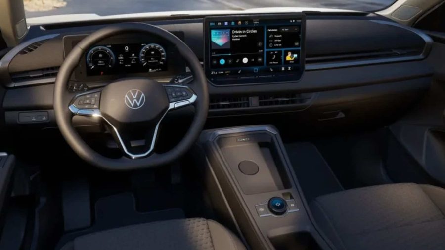 Renting Empresas Volkswagen T-RocMATCH 1.5 eTSI 85kW DSG Blanco Punto, Gris Lobo