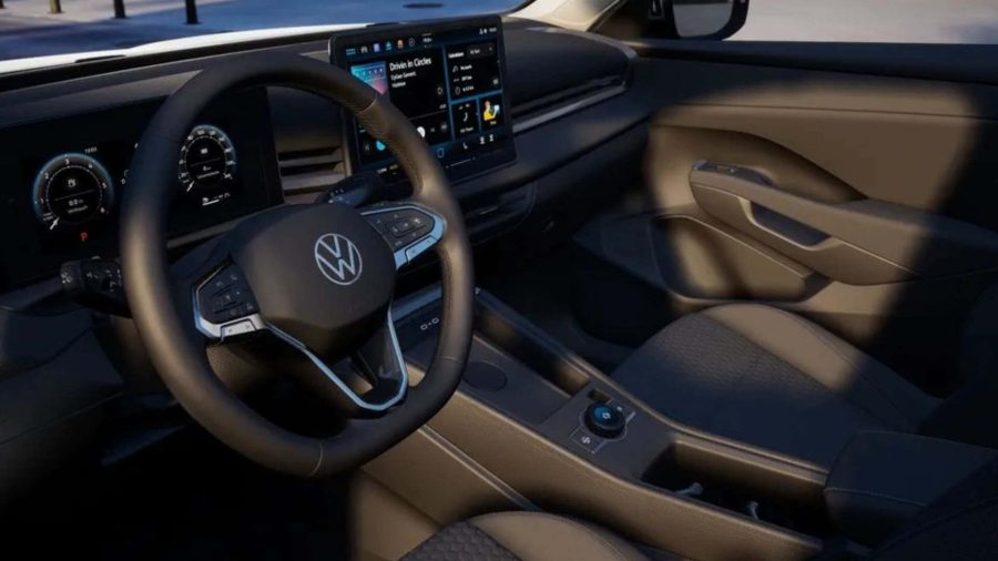 Renting Empresas Volkswagen T-RocMATCH 1.5 eTSI 85kW DSG Blanco Punto, Gris Lobo