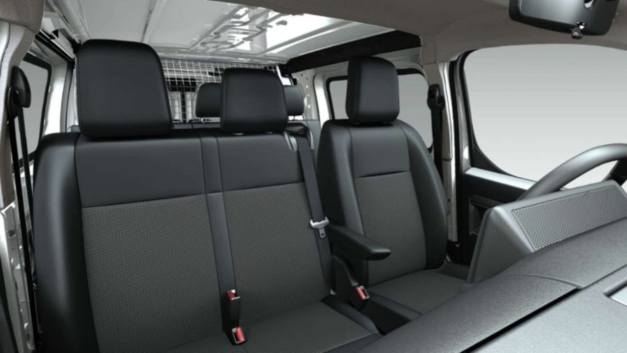 Renting Empresas Opel VivaroDoble Cabina Plegable 1.5 BlueHDi 120 Kaolin White