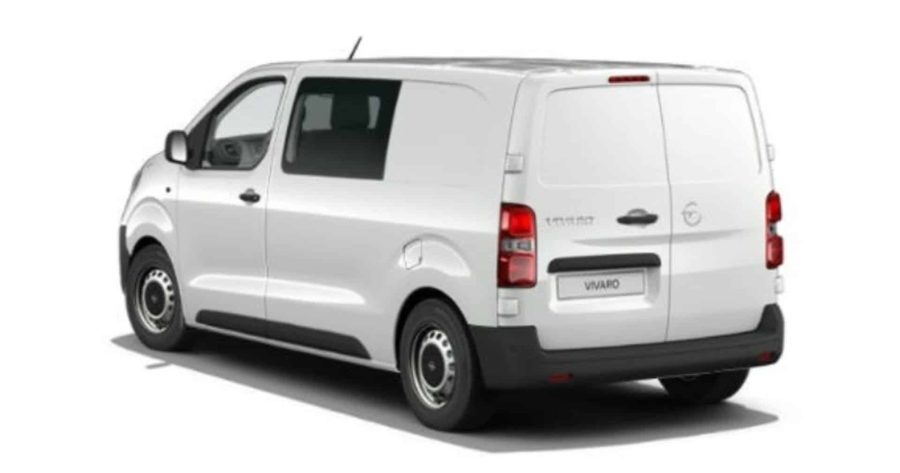 Renting Empresas Opel VivaroDoble Cabina Plegable 1.5 BlueHDi 120 Kaolin White
