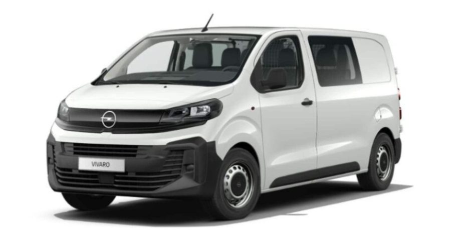 Renting Empresas Opel VivaroDoble Cabina Plegable 1.5 BlueHDi 120 Kaolin White