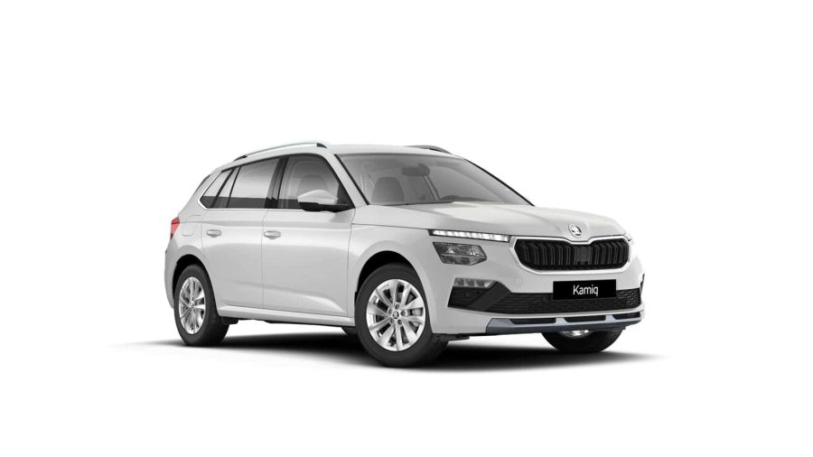 Renting Empresas Skoda Kamiq1.5 TSI DSG Selection Blanco Luna, Plata Brillante, Gris Graphite